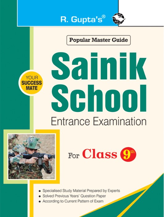 R Guptas Popular Master Guide Sainik School Entrance Examination For Class 9 : Code 955 2026 Edition